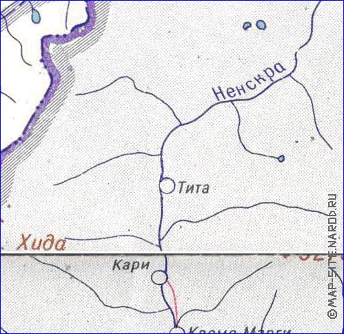 Administrativa mapa de Abecasia