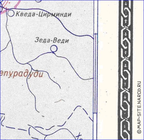 Administrativa mapa de Abecasia