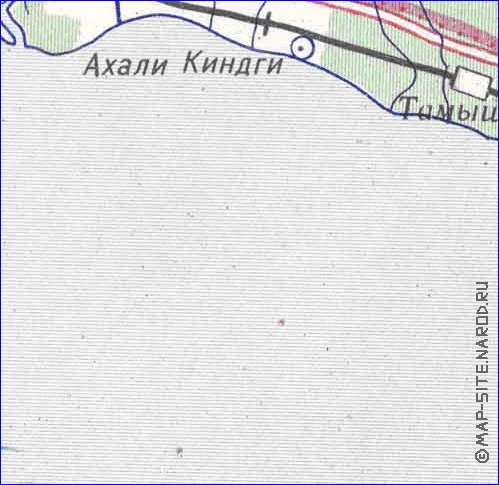 Administratives carte de Abkhazie