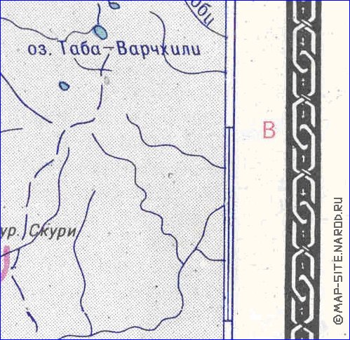 Administrativa mapa de Abecasia