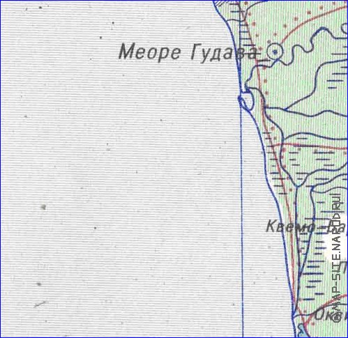 Administrativa mapa de Abecasia