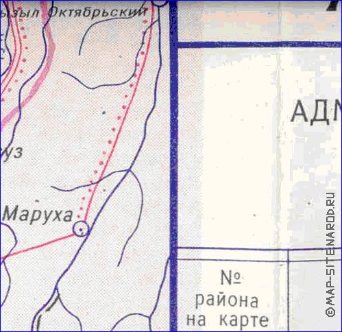 Administrativa mapa de Abecasia