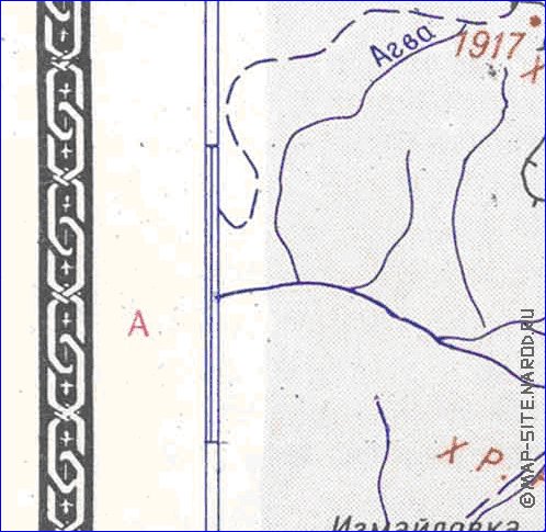 Administrativa mapa de Abecasia