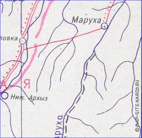 Administrativa mapa de Abecasia