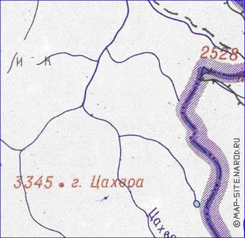 Administrativa mapa de Abecasia