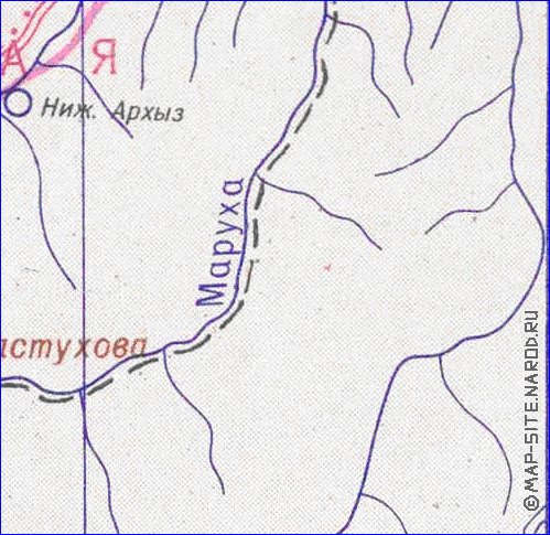 Administrativa mapa de Abecasia