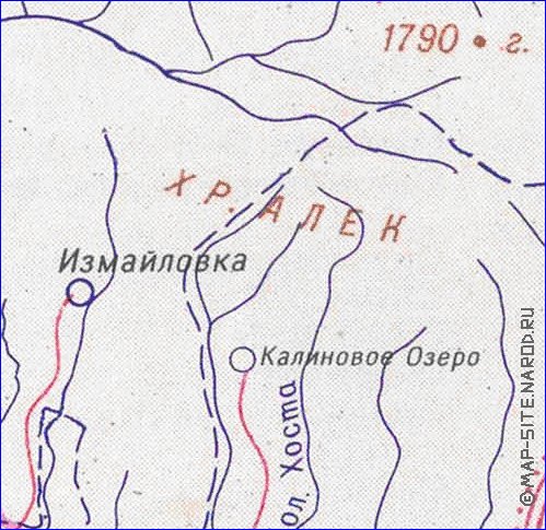 Administrativa mapa de Abecasia