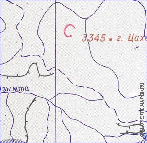 Administrativa mapa de Abecasia