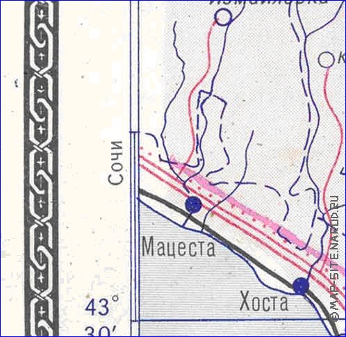 Administrativa mapa de Abecasia