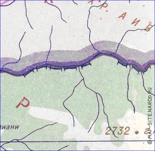 Administrativa mapa de Abecasia