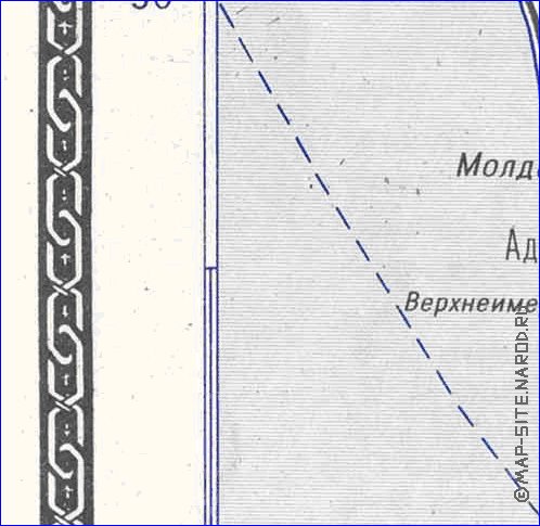 Administrativa mapa de Abecasia