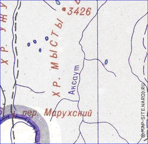 Administrativa mapa de Abecasia