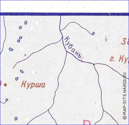 Administratives carte de Abkhazie