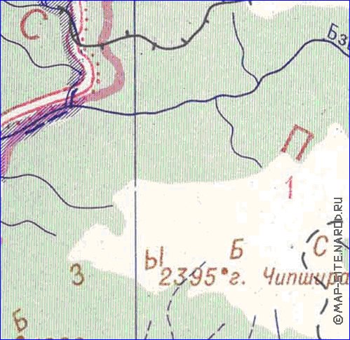 Administrativa mapa de Abecasia