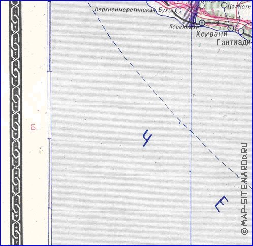 Administratives carte de Abkhazie