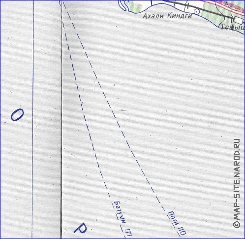 Administrativa mapa de Abecasia