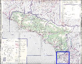 Administrativa mapa de Abecasia