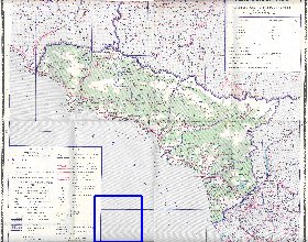 Administrativa mapa de Abecasia