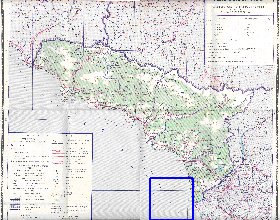 Administrativa mapa de Abecasia