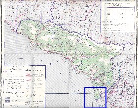 Administrativa mapa de Abecasia