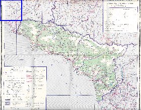 Administrativa mapa de Abecasia