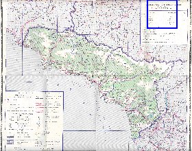 Administrativa mapa de Abecasia