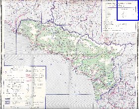 Administrativa mapa de Abecasia