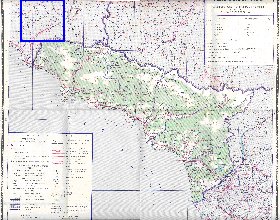 Administrativa mapa de Abecasia