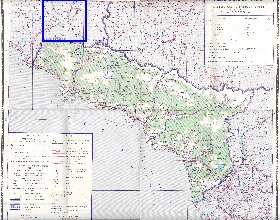 Administrativa mapa de Abecasia