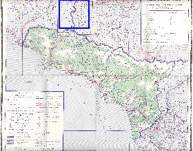 Administrativa mapa de Abecasia