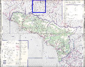 Administrativa mapa de Abecasia