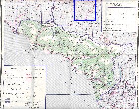 Administrativa mapa de Abecasia