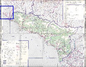 Administrativa mapa de Abecasia