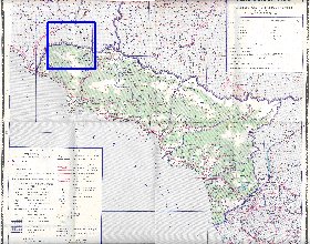 Administrativa mapa de Abecasia