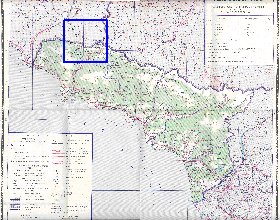 Administrativa mapa de Abecasia