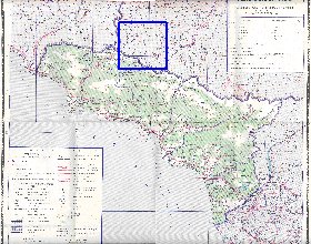 Administrativa mapa de Abecasia