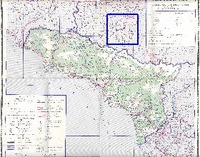 Administrativa mapa de Abecasia