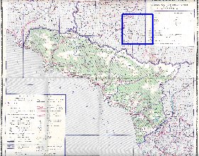 Administrativa mapa de Abecasia