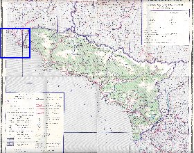 Administrativa mapa de Abecasia