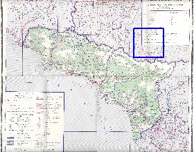 Administrativa mapa de Abecasia