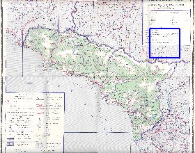 Administrativa mapa de Abecasia