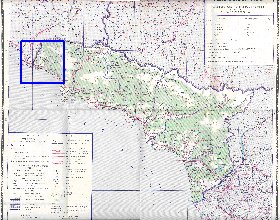 Administrativa mapa de Abecasia