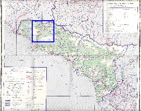 Administrativa mapa de Abecasia