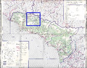 Administrativa mapa de Abecasia