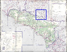 Administrativa mapa de Abecasia