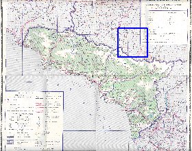 Administrativa mapa de Abecasia