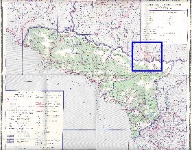 Administrativa mapa de Abecasia