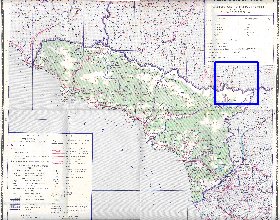 Administrativa mapa de Abecasia