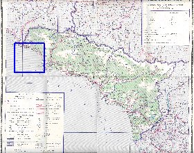 Administrativa mapa de Abecasia