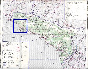 Administrativa mapa de Abecasia